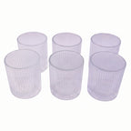 Premium Crystal Glass Tumbler (6 Pc Set 250 Ml Each)