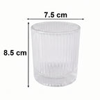 Premium Crystal Glass Tumbler (6 Pc Set 250 Ml Each)